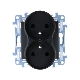 kontakt-simon-10-gniazdo-podwojne-z-bolcem-czarne-cgz2m-01-49