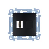 simon-10-gniazdo-hdmi-pojedyncze-czarny
