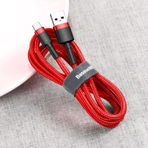 baseus-kabel-cafule-usb-usb-c-05m-3a-czerwony-dlugosc-przewodu-0-5-m