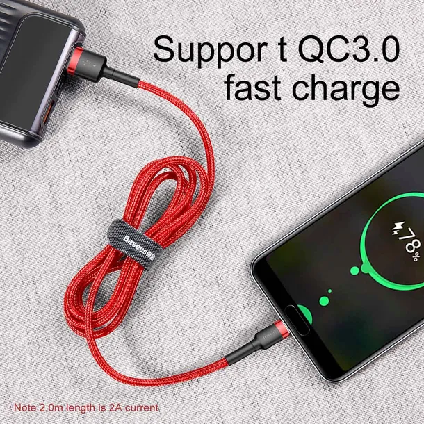 baseus-kabel-cafule-usb-usb-c-05m-3a-czerwony-stan-nowy-dlugosc-przewodu-0-5-m