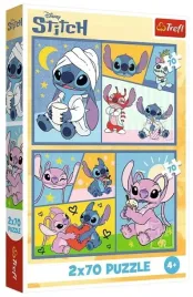 puzzle-2x70-ze-stitchem-nie-ma-nudy-trefl