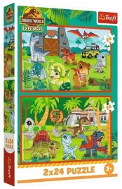 puzzle-2x24-male-dinozaury-trefl