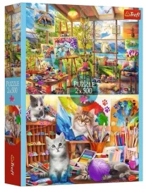 puzzle-2x500-sztuka-malowania-trefl