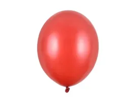 balony-strong-metallic-poppy-red-30cm-10szt