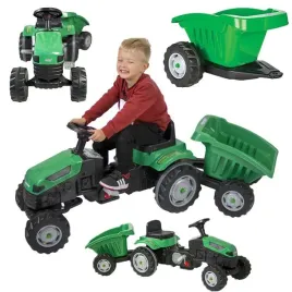 woopie-traktor-na-pedaly-farmer-gotrac-maxi-z-przyczepa-ciche-kola
