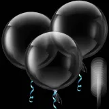 50x-balon-foliowy-bobo-transparentny-kula-18-cali-45cm-rozciagniety-marka-inna-stan-nowy
