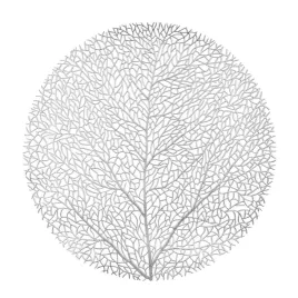 podkladka-na-stol-38-leaf-srebrna-pod-talerze