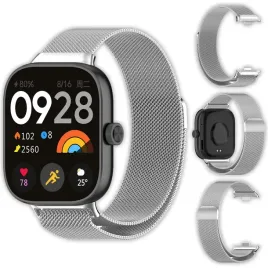 bransoleta-milanese-pasek-opaska-vanfone-do-xiaomi-redmi-watch-4-5-srebrny
