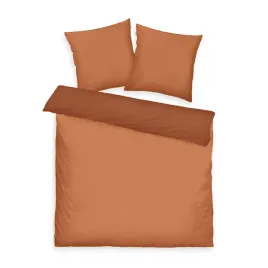 posciel-satynowa-200x220-tom-tailor-ruda-jednobarwna-poszewki-80x80-2szt