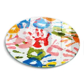 szklana-deska-do-podawania-pizzy-okragla-slady-dzieciecych-dloni-fi-40-cm