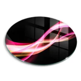 szklana-hartowana-deska-okragla-ze-wzorem-abstrakcja-neonowy-dym-fi-40-cm