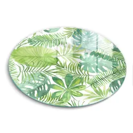 dekoracyjna-deska-szklana-okragla-do-krojenia-akwarele-boho-liscie-fi-40-cm