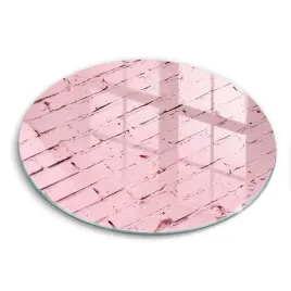okragla-deska-ze-szkla-odporna-na-zarysowania-mur-pastelowe-cegly-fi-40-cm