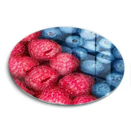 szklana-hartowana-deska-okragla-z-nadrukiem-owoce-maliny-i-borowki-fi-30-cm