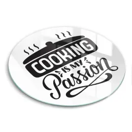 szklana-hartowana-deska-okragla-z-nadrukiem-cooking-is-my-passion-fi-30-cm