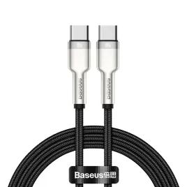 kabel-baseus-cafule-metal-data-usb-c-usb-c-pd-qc-scp-100w-5a-1m-czarny