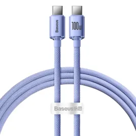 baseus-kabel-crystal-shine-usb-c-usb-c-12m-100w-fioletowy