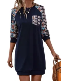 shein-sukienka-dlugi-rekaw-granatowa-40-42-lri