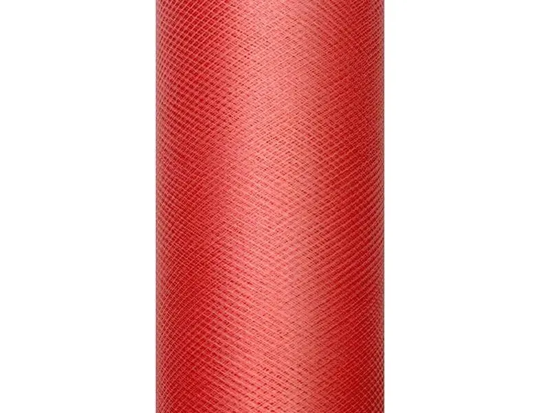 tiul-gladki-czerwony-015x9m