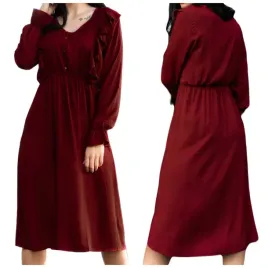 wiskozowa-sukienka-dluga-midi-wisniowa-zwiewna-xl-ratsim-cherry-d09-xl