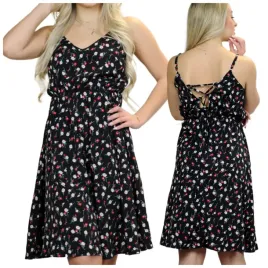 zwiewna-sukienka-w-kwiatki-czarna-na-lato-ninella-ninella-black-one-size