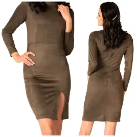sukienka-elegancka-khaki-na-wesele-do-pracy-s-arwena-khaki-s