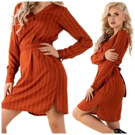 sukienka-w-paski-ceglana-dlugi-rekaw-elegancka-s-miriae-brick-red-d90-s
