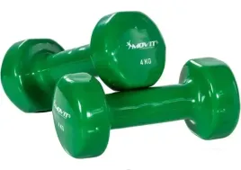 movit-2x-4-kg-zielone-hantle-powlekane-gumowane-stale-nrp10