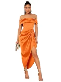shein-sukienka-pomaranczowa-gladka-maxi-40-42-llb
