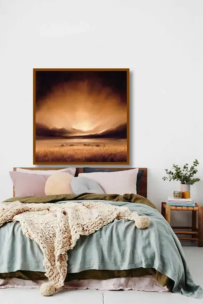 suffolk-sunset-robert-ford-plakat-obraz-70x70cm-liczba-sztuk-1