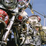 motorcycle-i-david-parrish-plakat-obraz-70x70cm