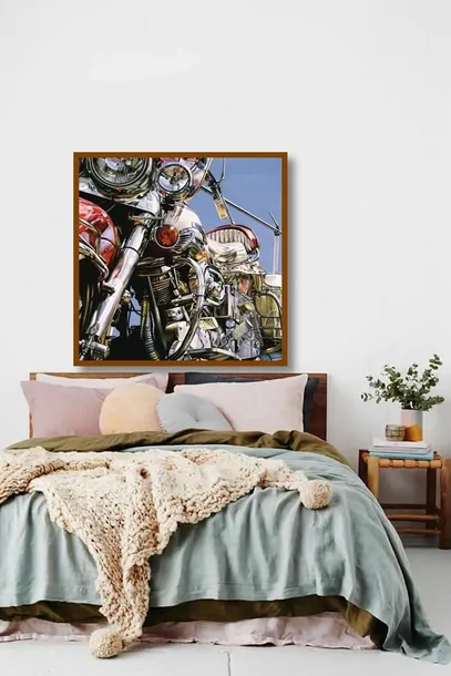 motorcycle-i-david-parrish-plakat-obraz-70x70cm-liczba-sztuk-1