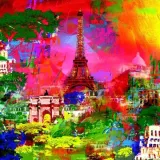 paris-robert-holzach-plakat-obraz-70x70cm
