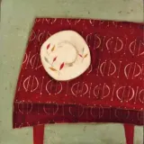 red-table-van-riswick-plakat-obraz-20x20cm