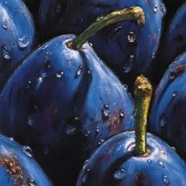 plums-almach-plakat-obraz-24x24cm