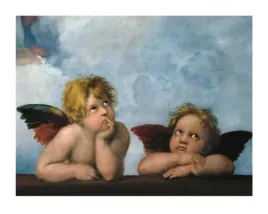 little-angels-santi-rafael-plakat-obraz-30x24cm
