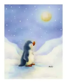 little-penguin-makiko-plakat-obraz-24x30cm