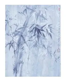 bamboo-leaves-i-fung-ping-plakat-obraz-24x30cm