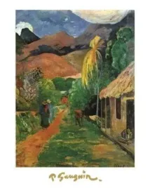 chemin-a-papeete-paul-gauguin-plakat-obraz-24x30cm