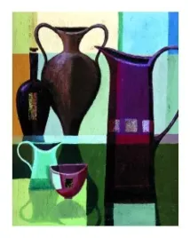 water-jugs-jennifer-hammond-plakat-obraz-24x30cm