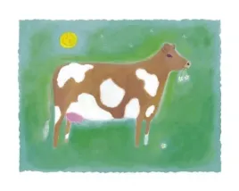 the-cow-janie-coath-plakat-obraz-30x24cm