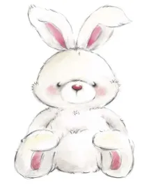 rabbit-makiko-plakat-obraz-24x30cm