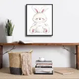 rabbit-makiko-plakat-obraz-24x30cm-tematyka-inna-tematyka