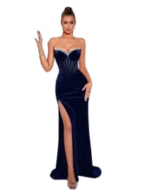 shein-dluga-granatowa-sukienka-welurowa-bez-rekawow-z-rozcieciem-s-lyd