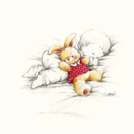 sleepy-time-i-makiko-plakat-obraz-30x30cm