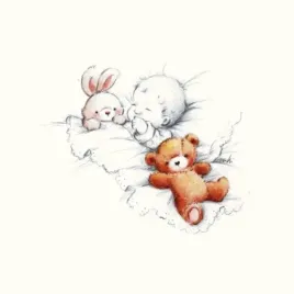 sleepy-time-iv-makiko-plakat-obraz-30x30cm