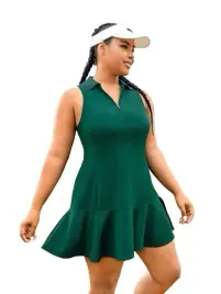 shein-plus-size-zielona-sukienka-prosta-46-lwp
