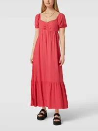 pepe-jeans-maxi-sukienka-z-bufkami-i-falbana-koralowa-xs-6fa