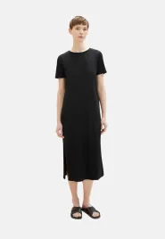 tom-tailor-czarna-prosta-sukienka-z-krotkim-rekawem-midi-wzor-s-6fa