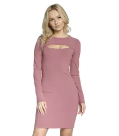 guess-rozowa-sukienka-midi-prazkowana-z-okraglym-dekoltem-xl-gga